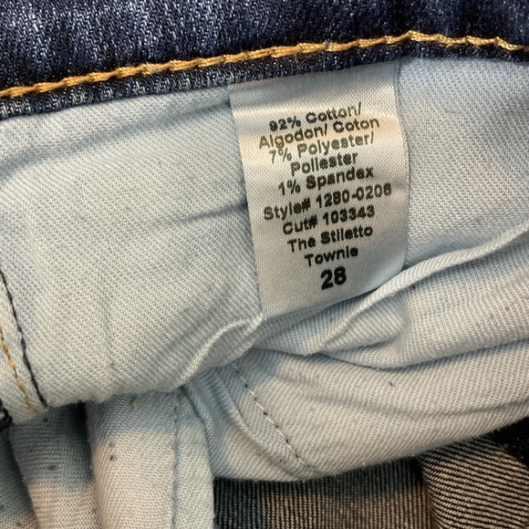 Current Elliott skinny Jeans size 28 stiletto townie mid rise - Picture 6 of 6